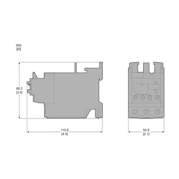 TeSys LRD thermal overload relays - 30...40 A - class 10A-2