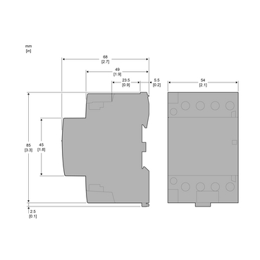CONTAC TO R GC 4 NO 40 A 220 TO 240 V AC - TI