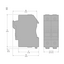 FUSE HOLDER 1P N 32A FOR FUSE 10 X 38 MM - TI