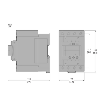 TeSys 4 POLE EVLK CTR AC1 415V 80 A - TI