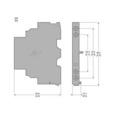 TeSys SPRING THERM SIDE AUX - TI
