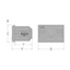 Vamp 321 Arc protection relay system - Dimensions