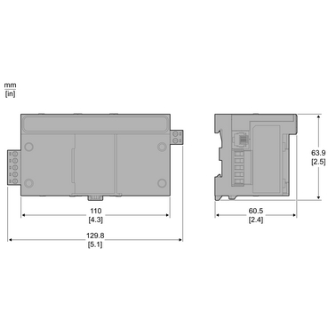 Electro relay sensor CTVT Horiz US - TI