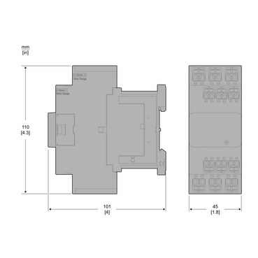 CTR Deca 18A-32A 3P 24V-440V DC Snap-in - TI