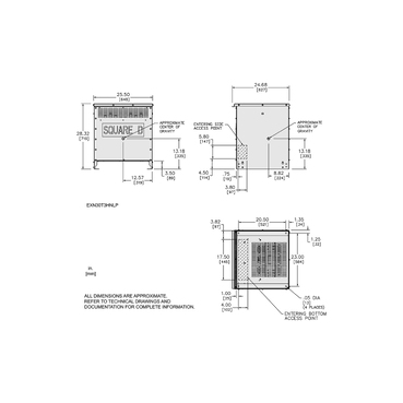 transform tpim Ｓサイズ EXN30T3HNLP - Transformer, dry type, DOE 2016, 30kVA, 3 phase