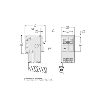 HOM220EPD - Mini circuit breaker, Homeline, 20A, 2 pole, 120