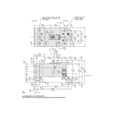 QJA32150 - Circuit breaker, PowerPacT Q, 150A, 3 pole, 240VAC