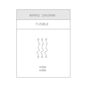 Illustration: Wiring Diagram for H326 and H366