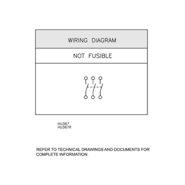 Illustration: Wiring Diagram for HU367 and HU367R
