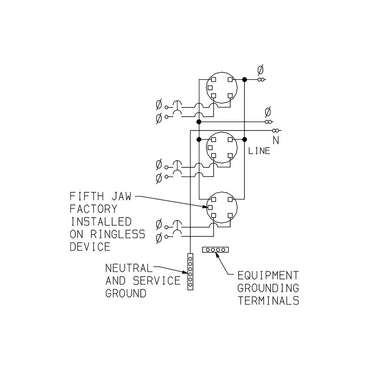 Illustration: Wiring Diagram for MP42200, MP43200, MPH42200, MPH43200, MPR42200, and MPR43200