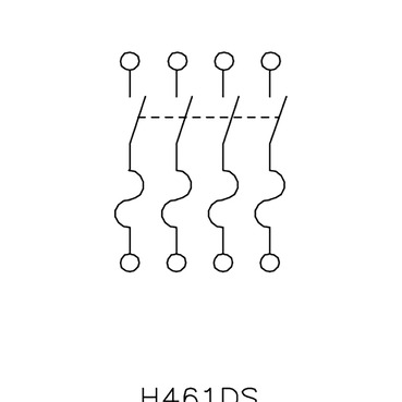Illustration: Wiring Diagram H46XDS Heavy Duty Safety Switch