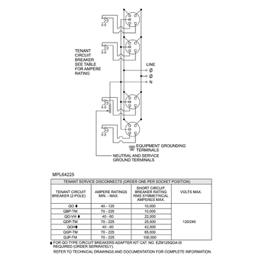 Illustration: Wiring Diagram for MPL64225