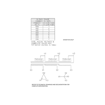 Illustration: Wiring Diagram for EXN30T3HCUNLP