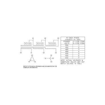 Illustration: Wiring Diagram for EXN75T3HCUNLP
