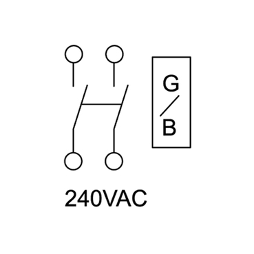 Illustration Wiring Diagram for QO200TR Enclosed Molded Case Switch