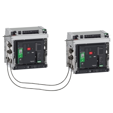 TransferPacT gebaseerd op MasterPacT MTZ of ComPacT NS Schneider Electric Configureerbare omschakelaars tot 6300 A (automatisch of op afstand)