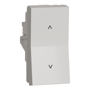 Unica Pure 6AX, 2 Way Switch, White