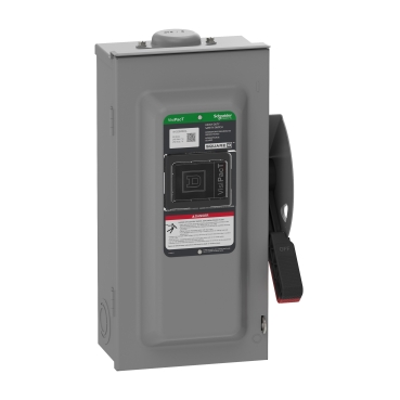 VH322BRBGL - Safety switch, VisiPacT, heavy duty, fused, viewing