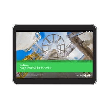 EcoStruxure Augmented Operator Advisor Schneider Electric EcoStruxure Augmented Operator Advisor dynamically combines contextual and local information on a mobile device, creating a fusion of the physical, real-life environment with virtual objects