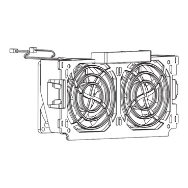 VX5VPS3001 - Kit ventole per ATV340/600/900 da 7,5kWa 22 kW | Schneider ...
