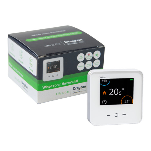 Wiser Room Thermostat – full heating control and style