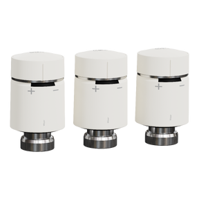 Wiser Radiator Thermostat Multipack - 3 additional Wiser Radiator Thermostats for multiroom control 