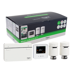 Wiser Thermostat Kit – 1-channel HubR and 1 + 2 thermostats