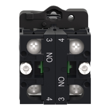 Complete selector switch, Easy Harmony XA2, plastic, black, 22mm, 3 positions, stay put, 2NO-3
