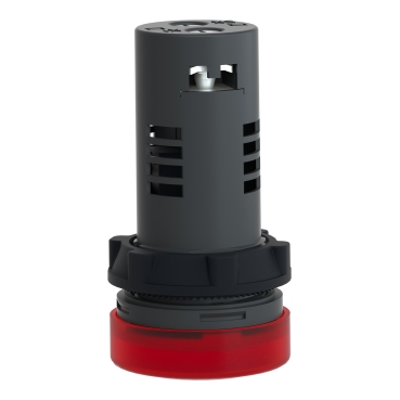 round pilot light Ø 22 - red - integral LED - 220 V AC - screw clamp terminals-2