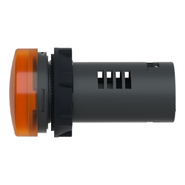 round pilot light Ø 22 - orange - integral LED - 220 V AC- screw clamp terminals-4