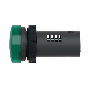 XB7EVM3LC Bouton poussoir lumineux Ø 22 - vert - integral LED - 220 V AC -  bornes à vis
