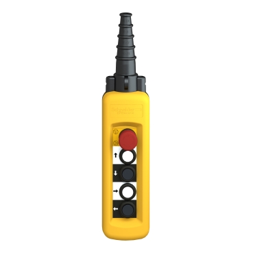 pendant control station XAC-A - 4 pushbuttons 1 Emergency stop-4