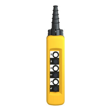 XACA681 - BOTOEIRA PENDENTE PLASTICA 6 BOTOES | Schneider Electric