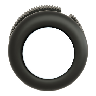 round head for pushbutton - spring return - XAC-A - white - booted-4