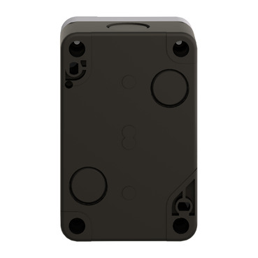 XALB02C - Botoeira plástica vazia Ø22mm para linha XA2, cinza, 2