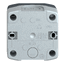 XALD01 - dark grey empty enclosure lid - 1 cut-out | Schneider Electric ...