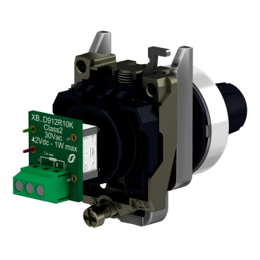 XB4BD912R47K - Complete potentiometer, Harmony XB4, metal