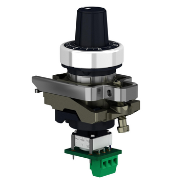 XB4BD912R47K - Complete potentiometer, Harmony XB4, metal, 22mm