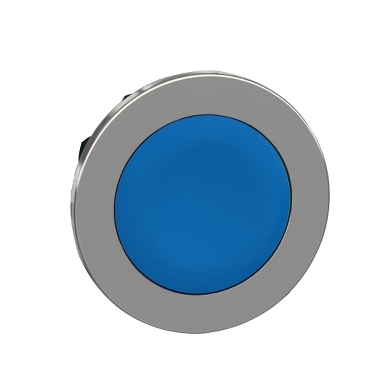 Bouton poussoir bleu 1NO - bouton électrique Ø22,5