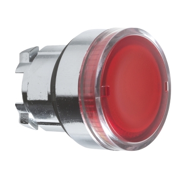 XB4BW34B5 - Schneider Electric] Bouton-poussoir lumineux rouge 24V