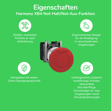 XB4 - Not Aus Funktion - Eigenschaften - DE