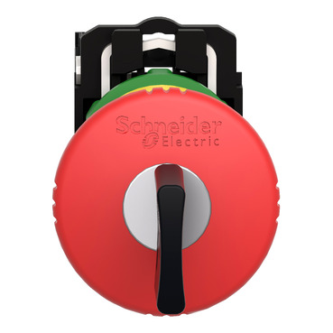 モノページ Botao Pulsor 22Mm Verm. Red. 1 Rev. Atuador Plano T2PBR-1C-M