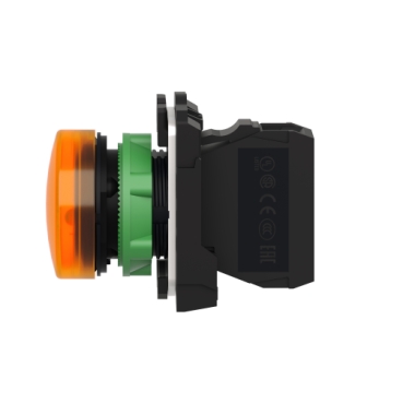 XB5AVM5 - Sinalizador modular Ø22mm plástico, LED, laranja, 230 ...