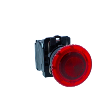 XB5AW74M2N - Illuminated emergency switching off push button
