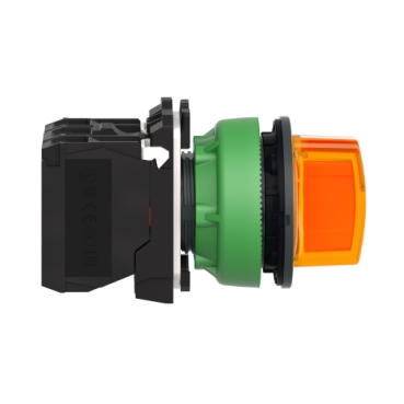XB5FK135B5 - Chave seletora luminosa faceada Ø30mm plástica, 3
