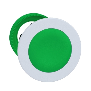 Harmony XB5 Tête Bouton Poussoir à Impulsion Diam. 22 Pour étiq Jaune