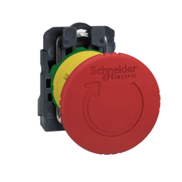 SCHNEIDER ELECTRIC, 22 mm Size, 40mm Emergency Stop Push Buttons