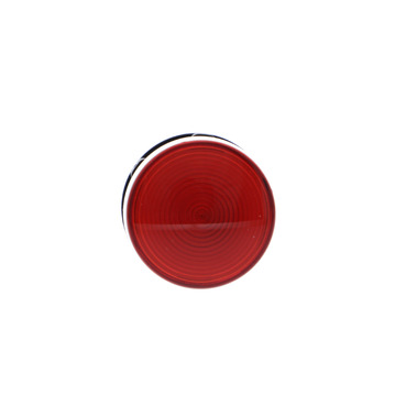 XB7EV04MP - Monolithic pilot light, plastic, red, Ø22, integral LED ...