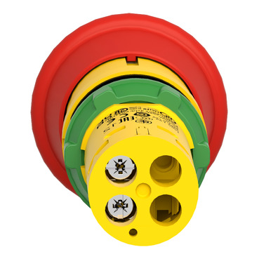 little suzie TIGHT HEM BUTTON TUBE イエロー XB7NT842 - Emergency stop push button, Harmony XB7, 22mm, red