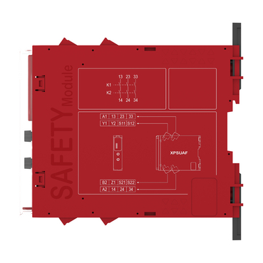 Preventa module Cat.4 potential free NC/NC, NO/NC & PNP/PNP 24vac/dc screw-4